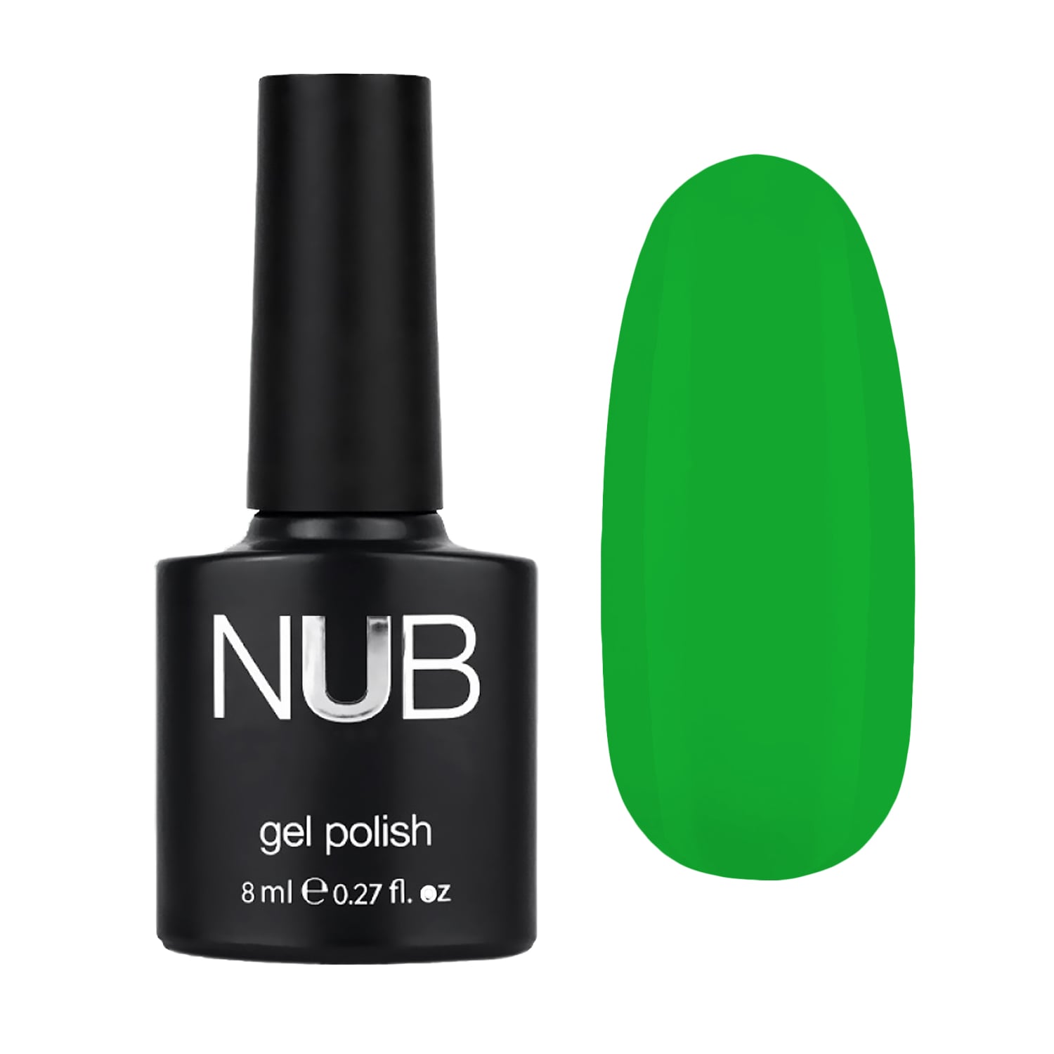 Гель-лак для нігтів NUB Gel Polish 266 Green Mist, 8 мл