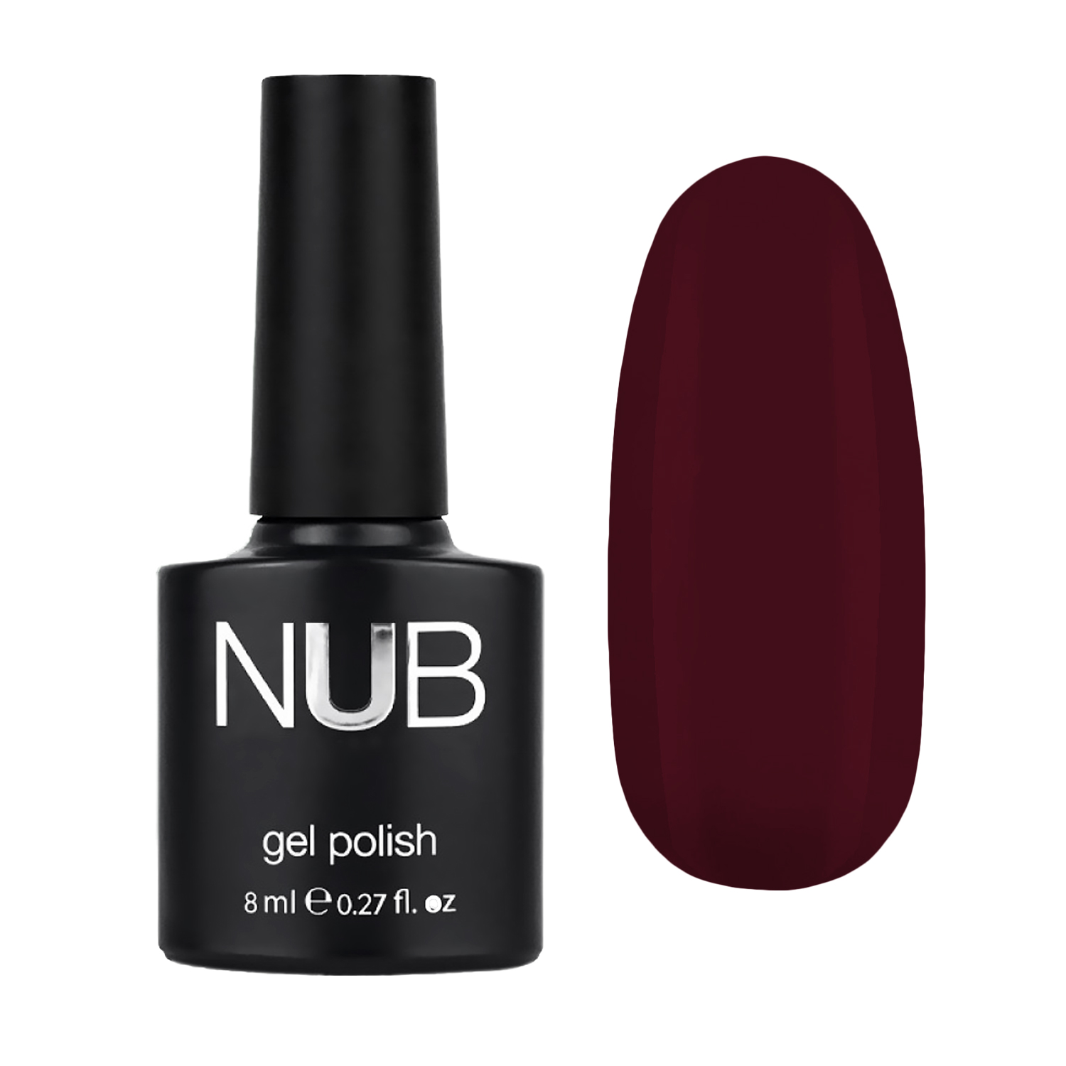 Гель-лак для нігтів NUB Gel Polish 270 Velvet Wine, 8 мл